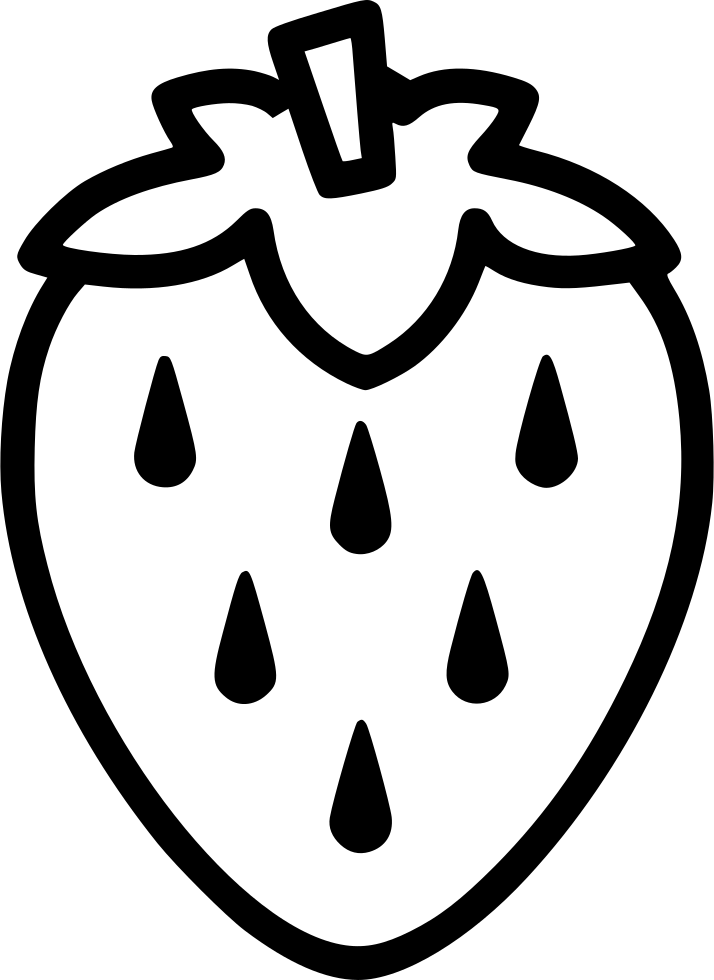 Strawberry Comments - Strawberry Svg Free (714x980)