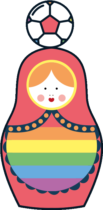 World Cup Soccer Sticker By Buzzfeed España - World Cup Russia Gifs (1000x1000)