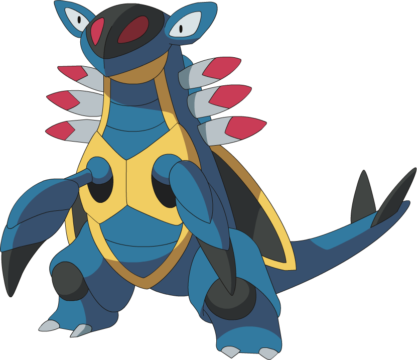 348armaldo Ag Anime - Pokemon Armaldo (831x717)