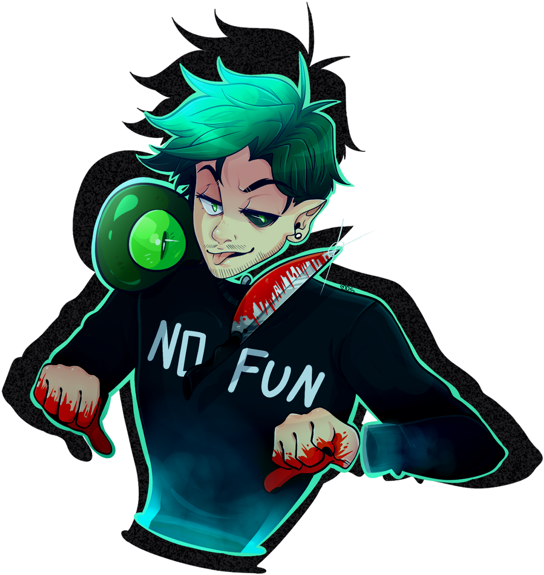 🌈darkmagicsweetheart🌈 On Twitter - Antisepticeye Fanart (1135x1200)