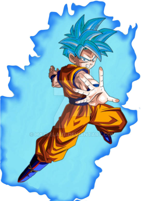 Teen Gohan Super Saiyan God Super Saiyan By Hazeelart - Teen Gohan Super Saiyan Blue (600x852)