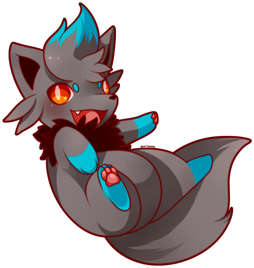 Alex The Shiny Zorua By Seviyummy - Zorua Pokemon Shiny (894x894)