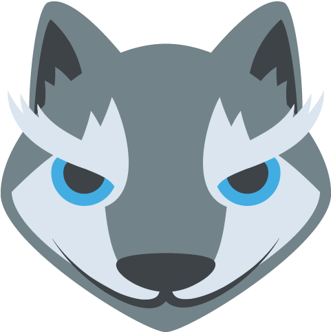 Wolf Emojis For Discord (512x512)