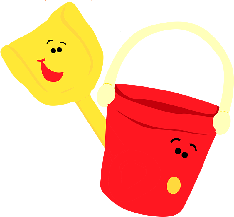 Blues Clues Shovel And Pail Colouring For Cure Voice - Shovel And Pail Blues Clues (850x750)