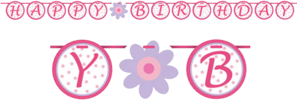 Tutu Much Fun Ballerina Party Ribbon Banner (600x239)