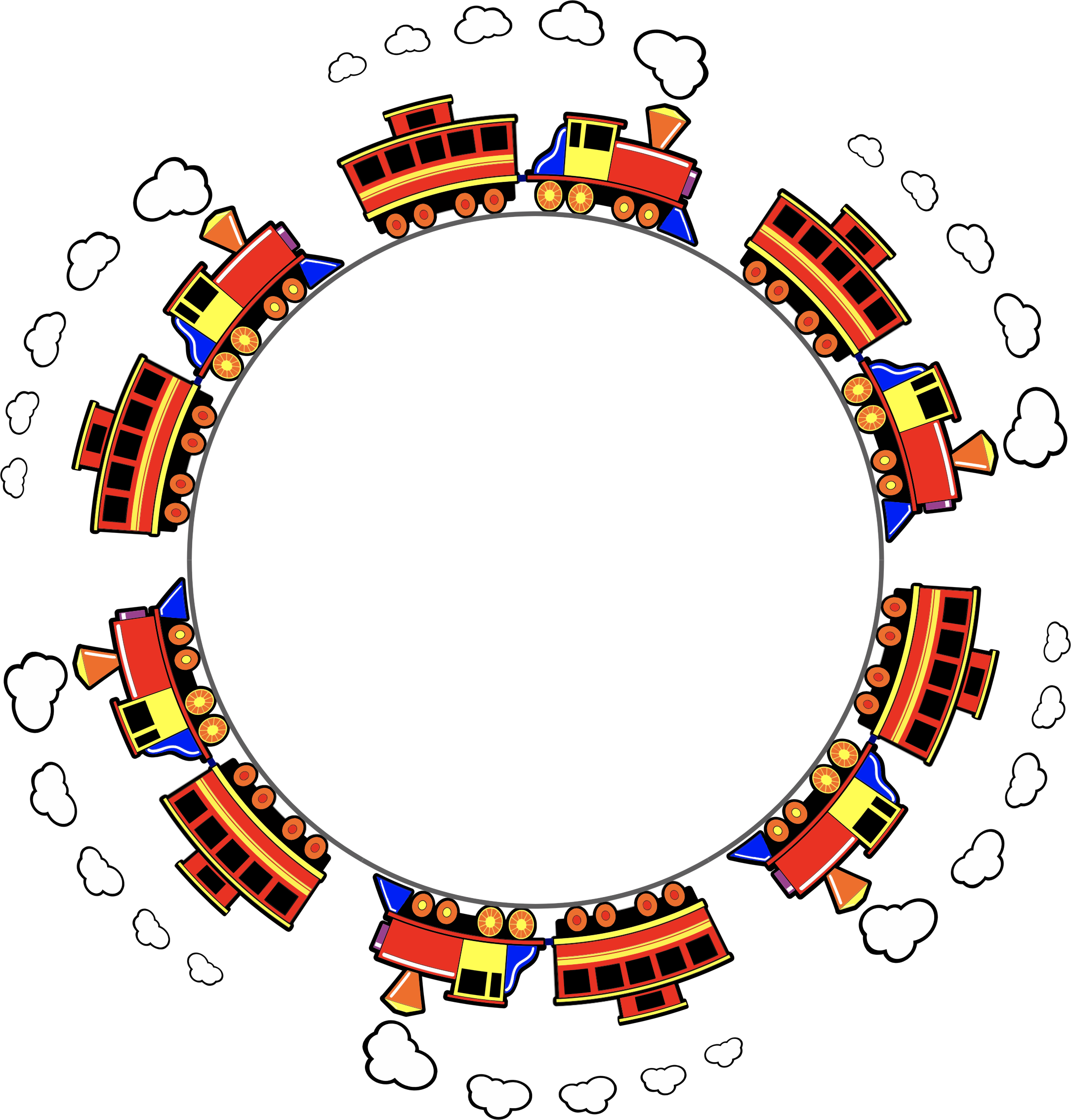 Train Frame - Train Frame (2168x2266)