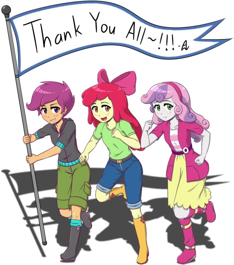 Cutie Mark Crusaders - My Little Pony: Equestria Girls (894x894)