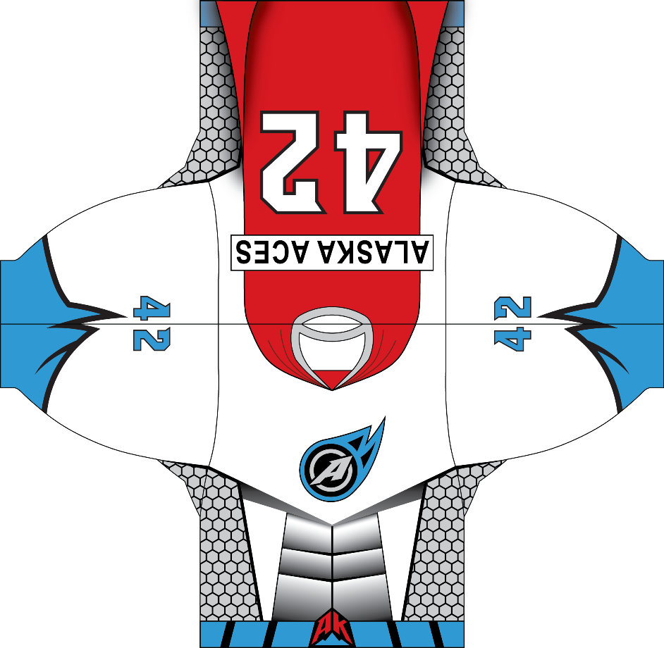 Alaska Aces 2014-15 Superhero Night Jersey Design Layout - Alaska Aces 2014-15 Superhero Night Jersey Design Layout (942x920)