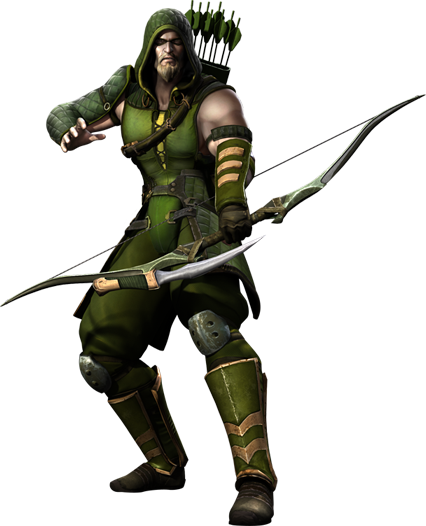 Green Arrow Injustice Drawing - Green Arrow Mens Costume (426x526)