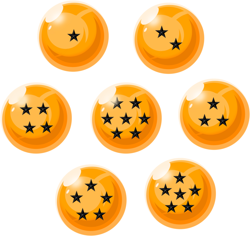 Dragon Balls Black Stars By Maffo1989-d4tt6l8 - Dragon Ball Z Stars (900x836)