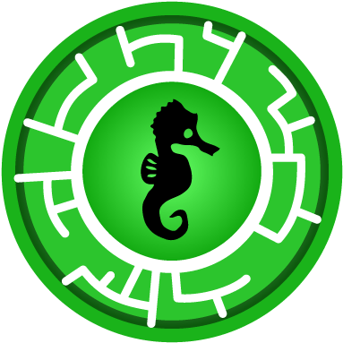 Green Seahorse Creature Power Disc - Wild Kratts Creature Power Discs Cheetah (432x432)