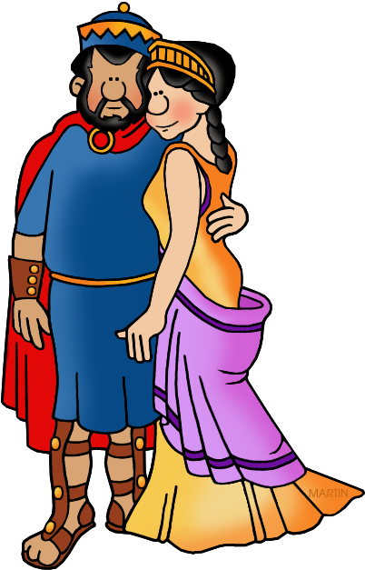 King Minos And Ariadne - Clipart Theseus And The Minotaur (441x648)
