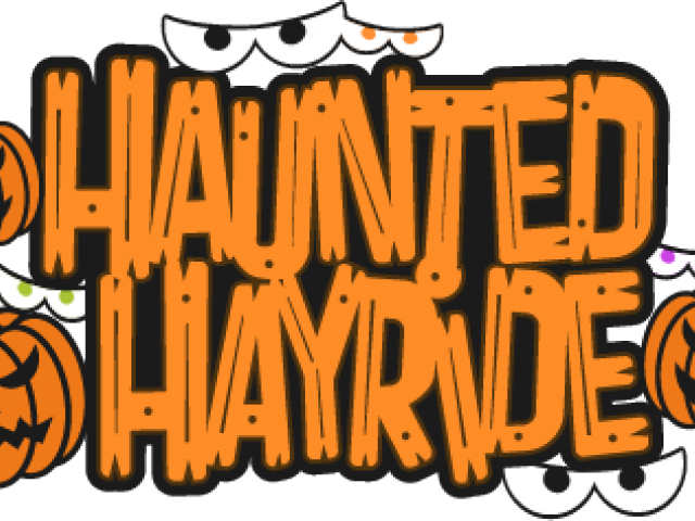 Haunted House Clipart Haunted Hayride - Hayride (640x480)