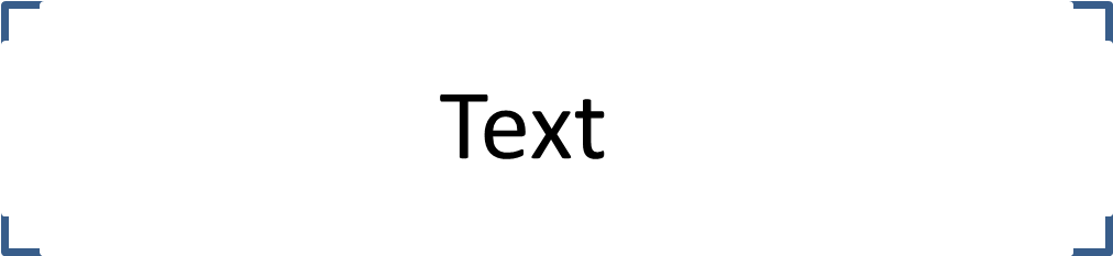 Using Css To Create Custom Borders With Just The Corners - Black Rectangle With White Border (1044x241)