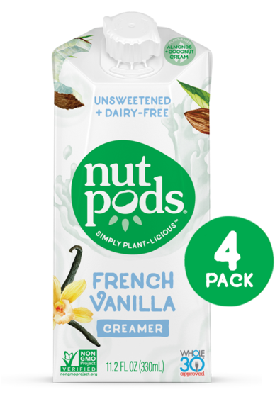 Nutpods Unsweetened Dairy Free Coffee Creamer Whole30 - Whole30 (600x600)