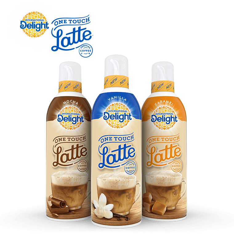 Ings In Coffee Creamer Coffee Drinker - International Delight One Touch Latte Coffee Creamer, (760x761)