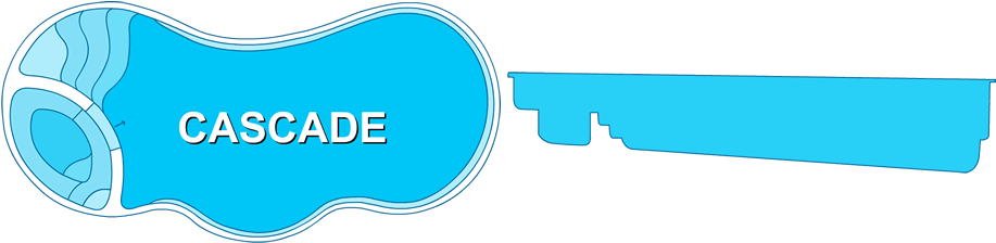 Pools With Spa Swimming Pools - Fiberglass Pool And Spa (920x248)