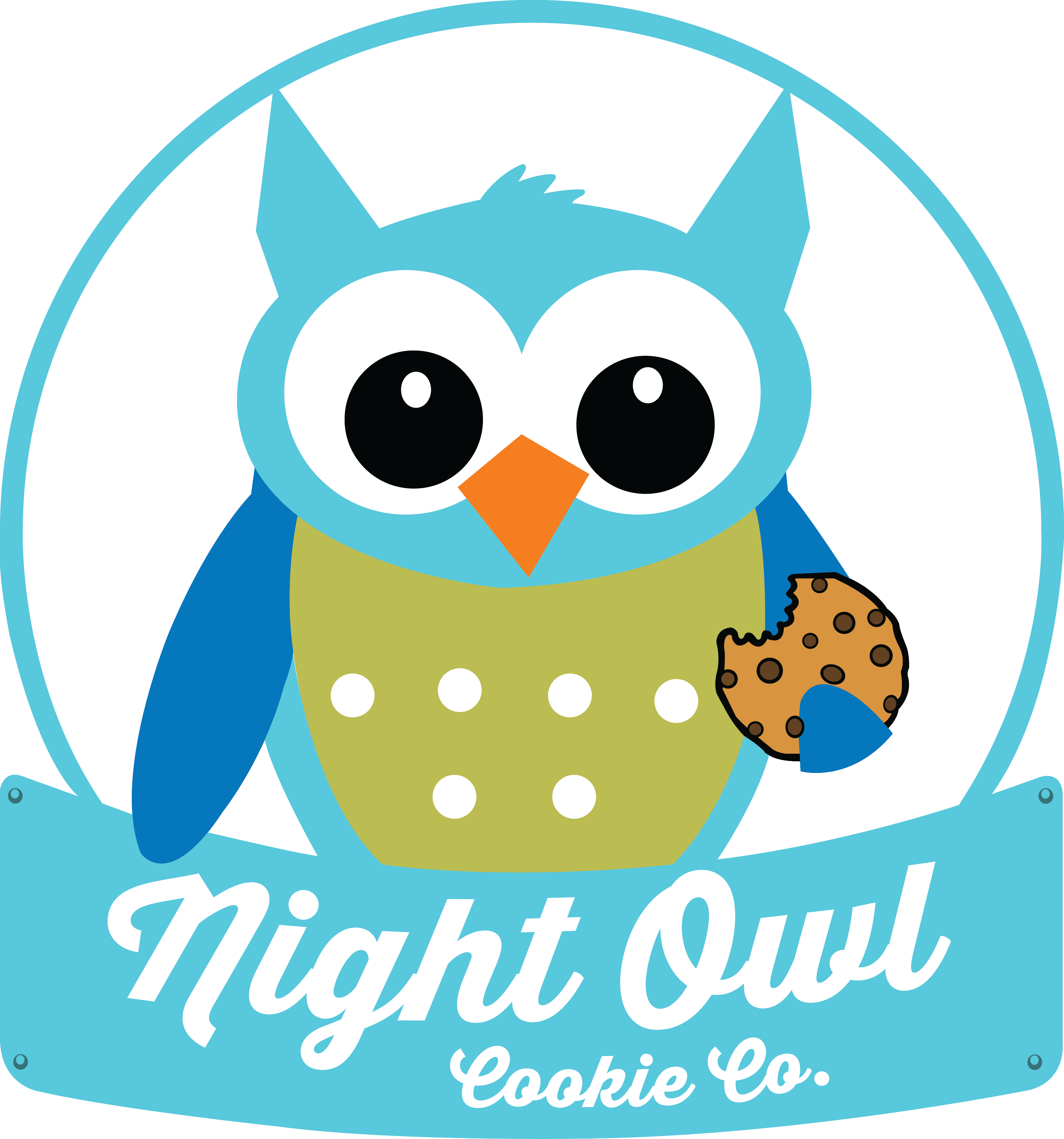 Com Is An Amazing Website For All Party/occasion Needs - Night Owl Cookies Logo (3569x3818)
