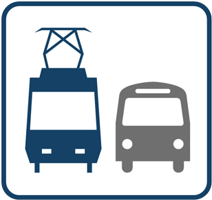 Public Transport - Public Transport Clipart Png (414x400)