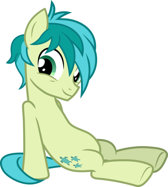 Frownfactory, Colt, Cute, Cutie Mark, Earth Pony - Mlp Sandbar Vector (539x600)