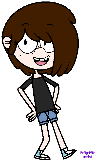 Me In Loud House Style By Puffy Ppg Artist - Cartoon (456x704)