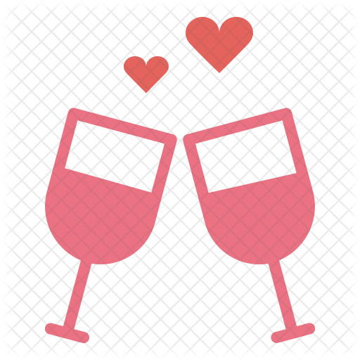 Wine Icon - Wine Glass Cheers Clipart (512x512)