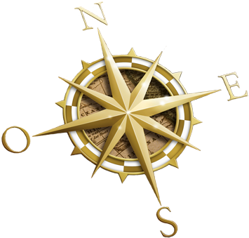 Compass Consulting For Individuals - Caribbean Nautical Map Classic (372x357)