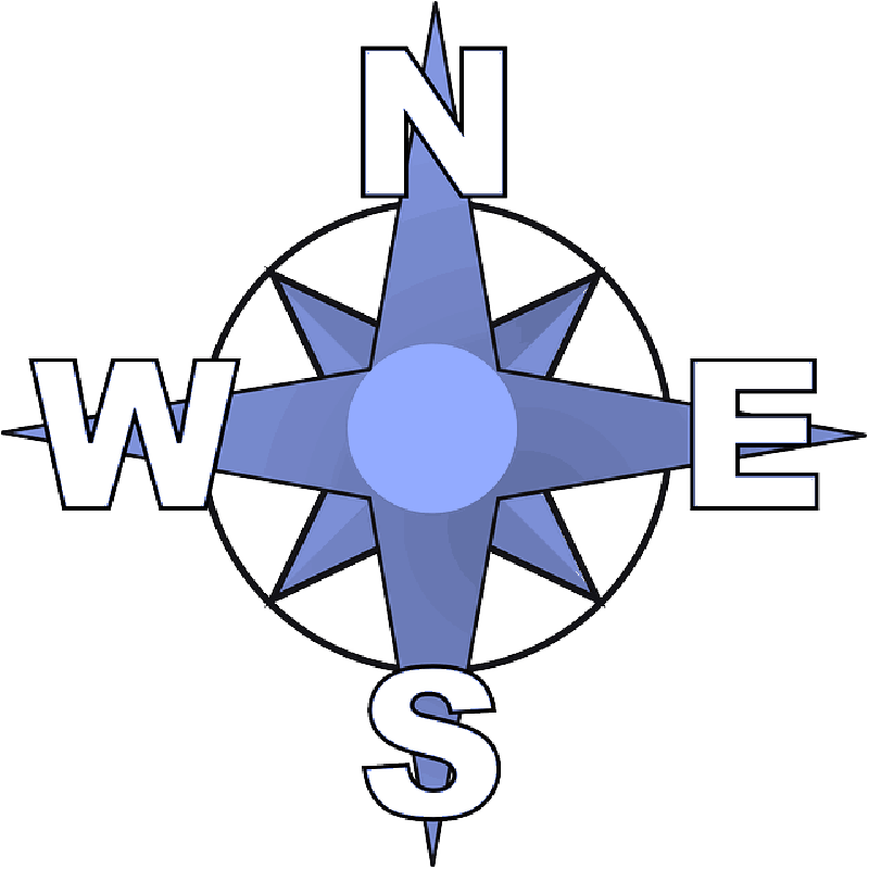 Mb Image/png - Cute Compass Rose Clip Art (800x800)