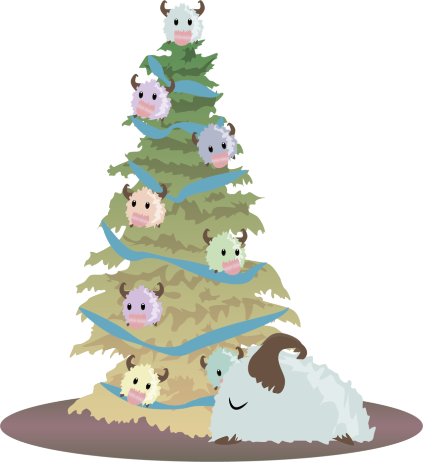 A Poro Christmas By Lisagilly - Poro Christmas (856x934)