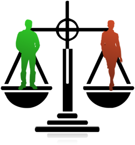 Pay Discrimination Based On Sex Has Been Illegal Since - Gender Equality Transparent Background (480x505)