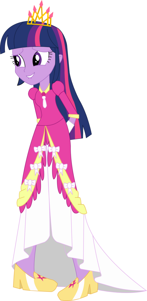 Sketchmcreations, Clothes, Coronation Dress, Dress, - My Little Pony Equestria Girl Twilight In Dress (500x1024)