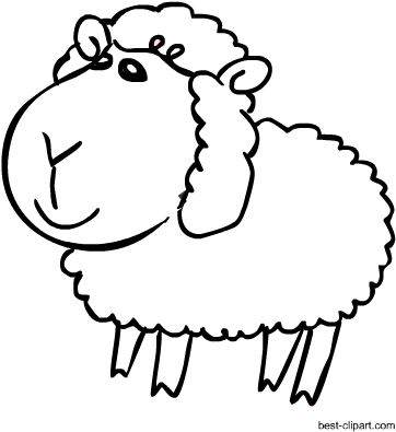 Black And White Sheep, Free Farm Animal Clipart - Mr Suicide Sheep T Shirt (450x450)