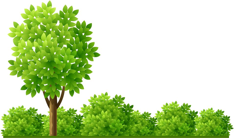 Garden Shrub Tree Illustration - Happy Easter Motorbike (1000x664)