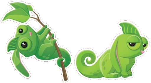 Chameleon Bunny - Cartoon (512x281)