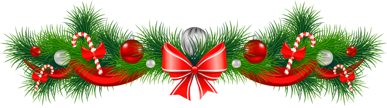 Christmas Decorations Clipart & Christmas Decorations - Christmas Decorations Transparent Background (1280x360)