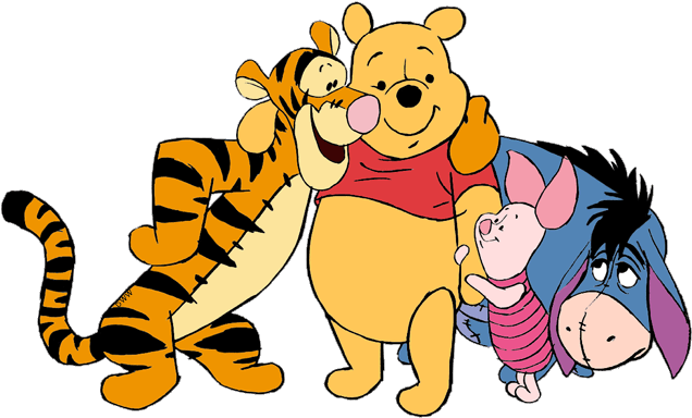 Winnie The Pooh And Friends Clipart Amp Winnie The - Winnie The Pooh And Friends (650x400)