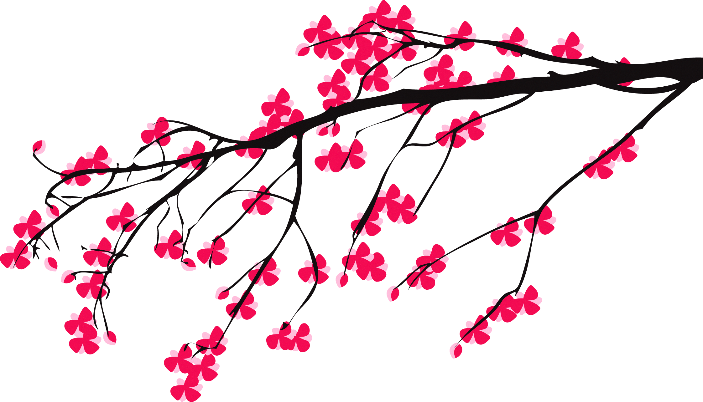 Cherry Blossom Tree Clip Art - Tao Te Ching By Lao Tse (2244x1285)