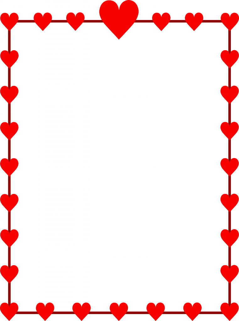 Download Inspiring Free Valentine Clip Art Borders - Download Inspiring Free Valentine Clip Art Borders (761x1024)
