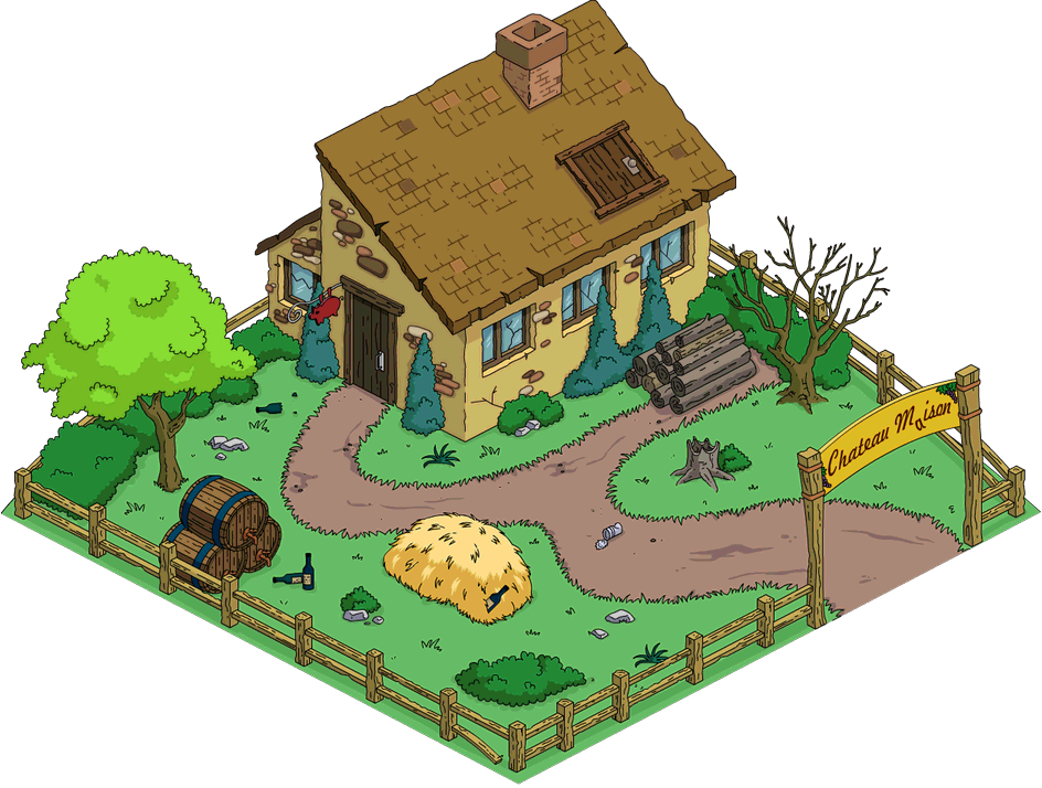 Chateau Maison - Simpsons Tapped Out Chateau Maison (944x714)