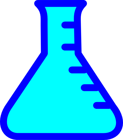 Science Beaker Clip Art (522x598)