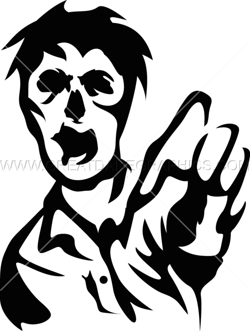 Zombie Reach - Printed T-shirt (825x1092)