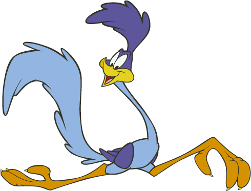 Roadrunner Clip Art - Wile E. Coyote And The Road Runner (500x417)