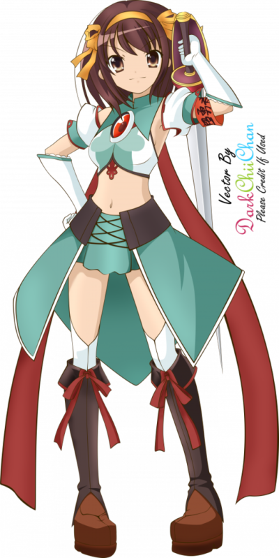 Picture - Melancholy Of Haruhi Suzumiya (400x799)