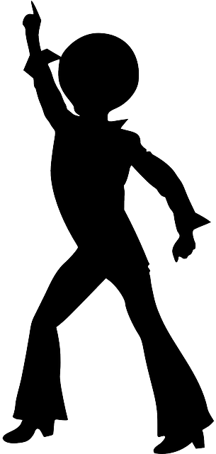 Woman, Dancing, Disco, Disotheque, Young, Youth - Disco Dancing Silhouette (320x640)