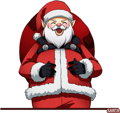Xmas Santa Overlay - Santa Claus (532x490)
