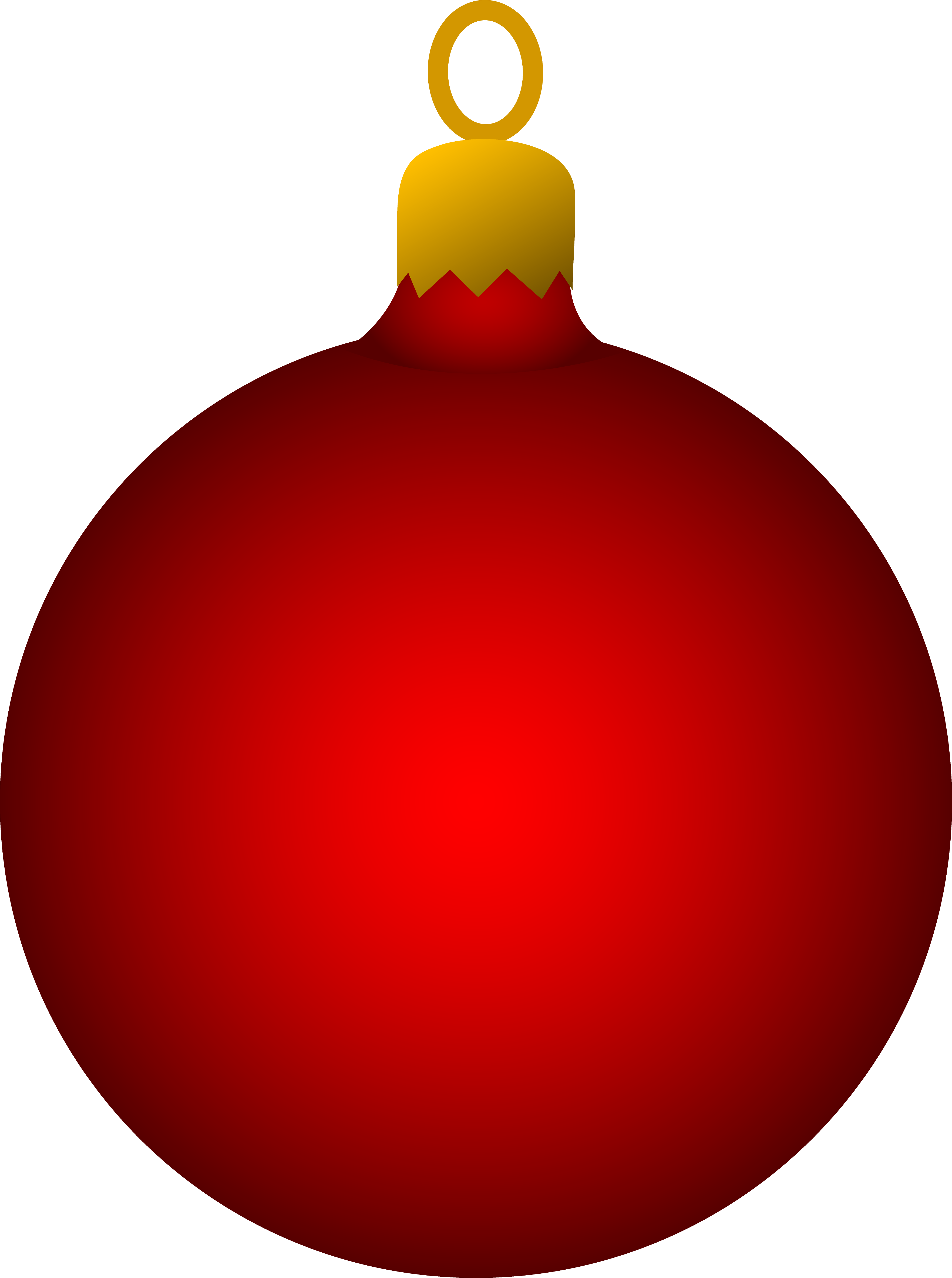 Ornament Clipart - Red Ornament Clip Art (3525x4730)