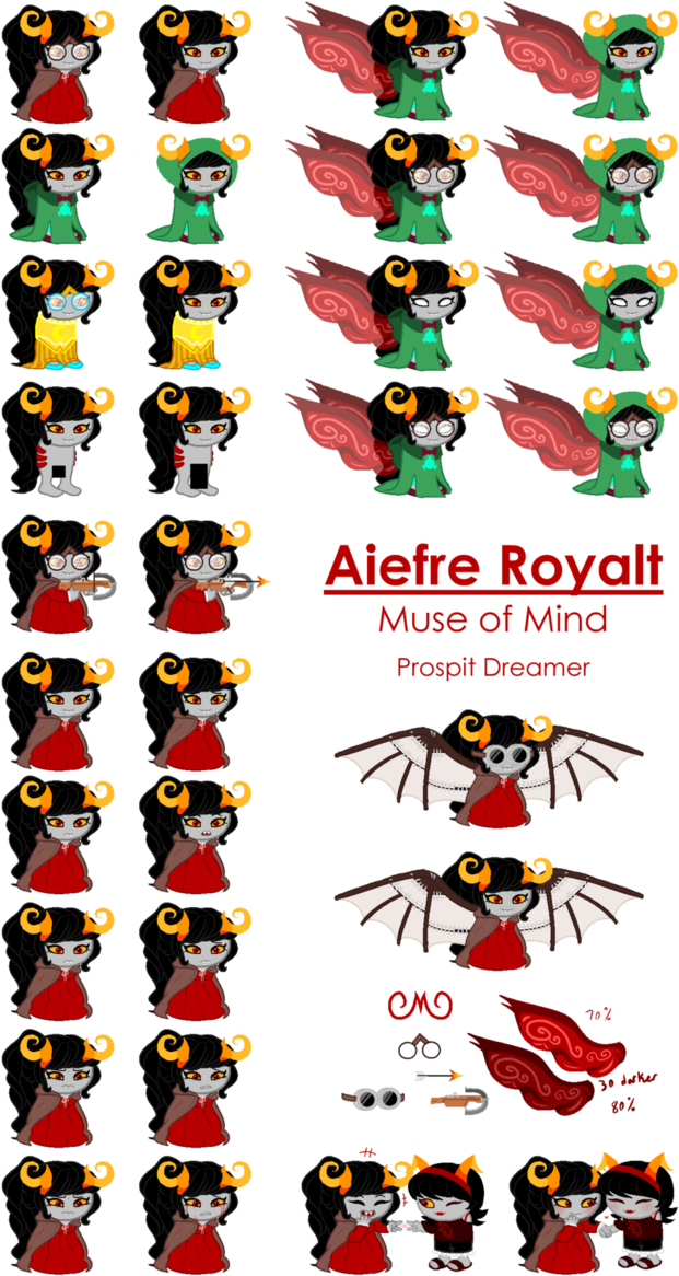 Aiefre Royalt [homestuck Oc] By Lord Of Lemons - Homestuck (669x1195)