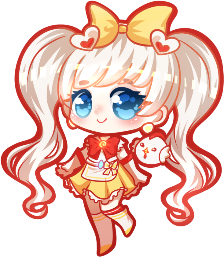 Prettyladyc Gaiaonline Commission Chibi By Adversusnovo - Art (905x883)