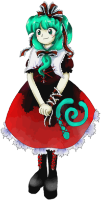 Picture - Touhou Project Kagiyama Hina Cosplay Costume (200x400)