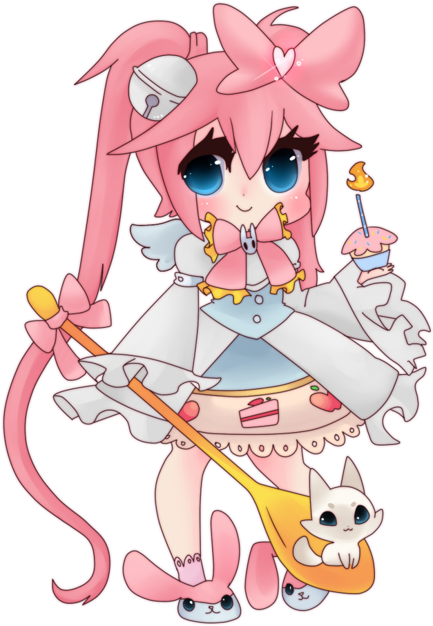 Drunken Applesauce Gaia Online Commission By Spookie-sweets - Cartoon (816x979)